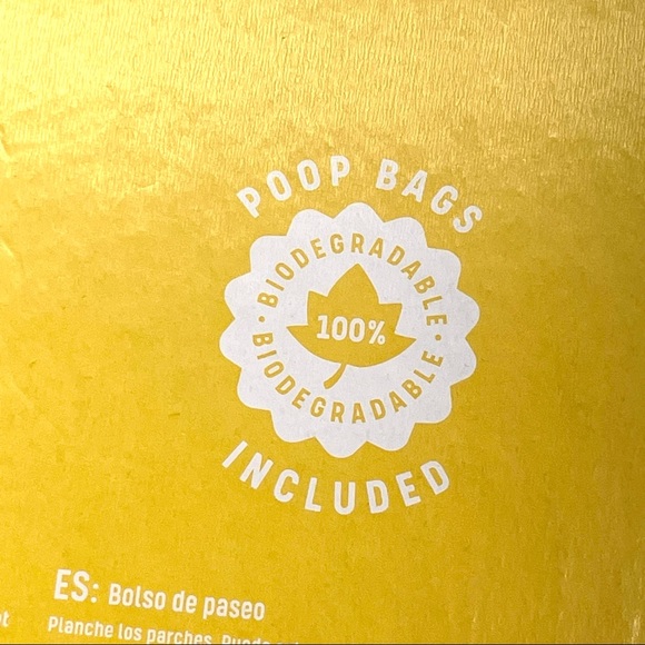 Wild & Woofy Dog Pet Walking Bag Customizable Iron-On Patches W/Adjustable Strap - Picture 9 of 16